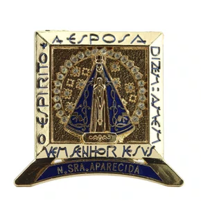 Enfeite de Mesa Nicho de Nossa Senhora Aparecida - 5 cm