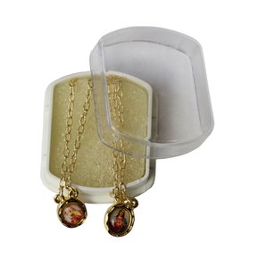 Escapulário Nossa Senhora do Carmo Folheado 30cm