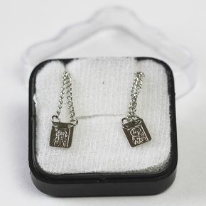 Escapulário Nossa Senhora do Carmo - Inox