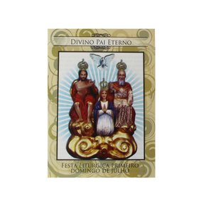 100 unid - Folheto Oração Divino Pai Eterno