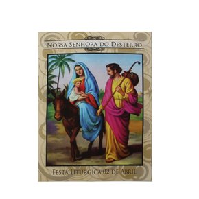 100 unid - Folheto Oração Nossa Senhora do Desterro