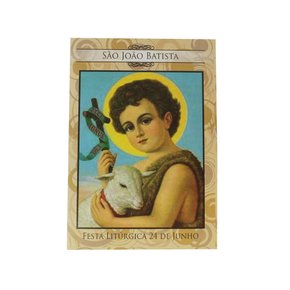100 unid - Folheto Oração São João Menino