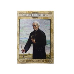 100 unid - Folheto Oração São José de Anchieta