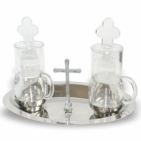 CJ GALHETEIRO ACRILICO INOX 20 X14  X 14 REF 760