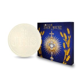 Hóstia - 14.5cm diâmetro - Caixa com 12 Unidades