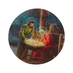 Imã Sagrada Família Lembrança Natal - Brilhoso