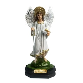 Imagem de Arcanjo São Rafael de Resina Nacional - 11 cm