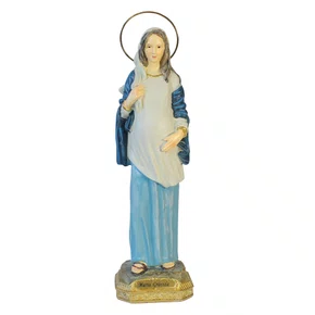 Imagem de Maria Grávida de Resina Importada - 29 cm