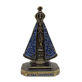 Imagem de Metal de Nossa Senhora Aparecida