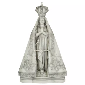 Imagem de Nossa Senhora Aparecida de Mármore - 38 cm