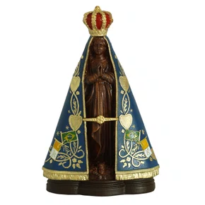 Imagem de Nossa Senhora Aparecida de Resina Nacional - 15 cm