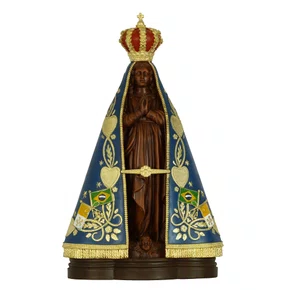 Imagem de Nossa Senhora Aparecida de Resina Nacional - 38 cm