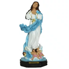 Imagem de Nossa Senhora da Imaculada Conceição de Resina Nacional - 21 cm