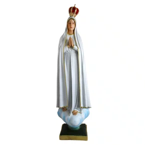 Imagem de Nossa Senhora de Fátima de Resina Nacional - 108 cm
