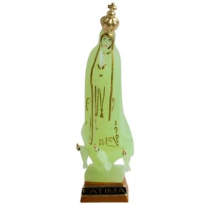 Imagem de Nossa Senhora de Fátima Fosforescente - 9,5 cm