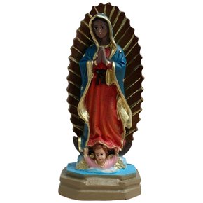 Imagem de Nossa Senhora do Guadalupe de Resina Nacional - 14 cm
