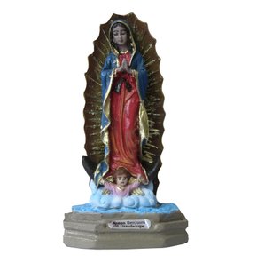 Imagem de Nossa Senhora Guadalupe de Resina Nacional - 11 cm
