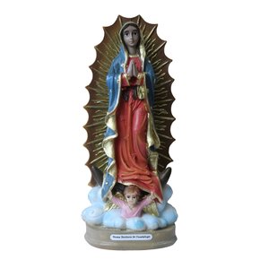 Imagem de Nossa Senhora Guadalupe de Resina Nacional - 20 cm