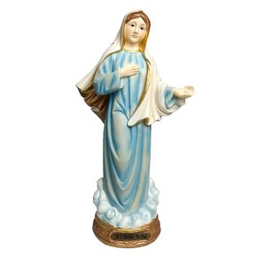 Imagem de Nossa Senhora Rainha da Paz de Resina Importada - 29,5 cm