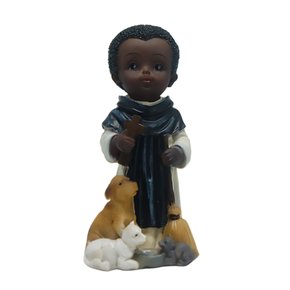 Imagem de São Martinho Infantil de Resina Importada - 10 cm