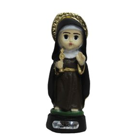 Imagem de Santa Clara Infantil de Resina Nacional - 8 cm