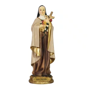 Imagem de Santa Teresinha de Resina Importada - 22 cm