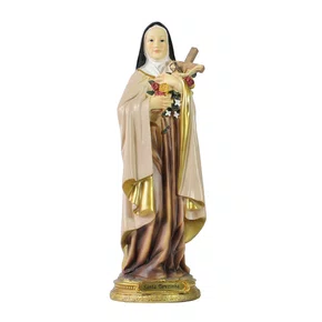 Imagem de Santa Teresinha de Resina Importada - 31 cm