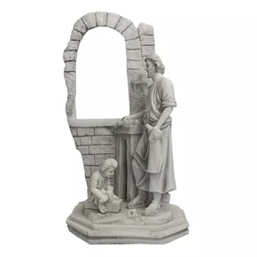 Imagem de São José Operário de Mármore - 30 cm