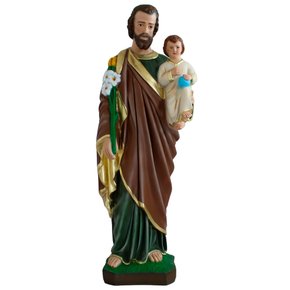 Imagem de São José Resina Nacional - 80 cm