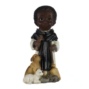 Imagem de São Martinho de Resina Importada - 13 cm