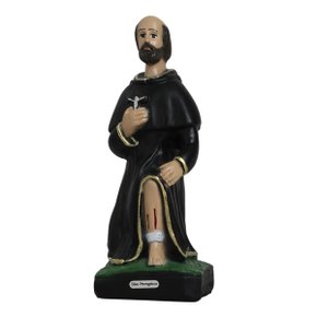 Imagem de São Peregrino de Resina Nacional - 20 cm