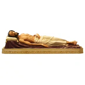 Imagem de Senhor Jesus Morto de Resina Nacional - 39 cm X 1,39 mt