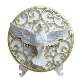 Imagem do Divino Espírito Santo Resina Nacional - 20 cm 