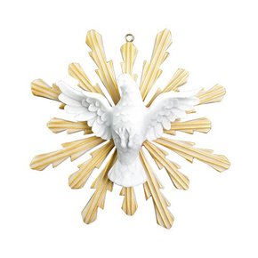 Imagem Divino Espírito Santo em Mármore 30cm