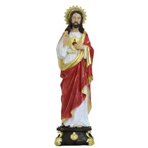 Imagem do Sagrado Coração de Jesus de Resina Linha Premium - 57 cm