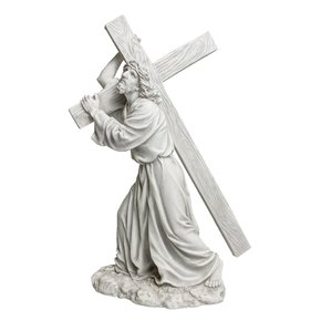 Imagem do Senhor dos Passos de Mármore - 30 cm