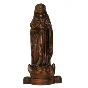 Imagem Fac-símile de Nossa Senhora Aparecida de Resina Nacional - 37 cm