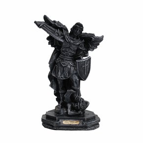 Imagem de Arcanjo São Miguel de Resina Nacional - 16 cm