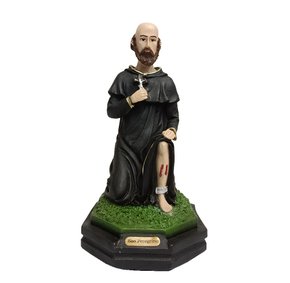 Imagem de São Peregrino de Resina Nacional - 16 cm