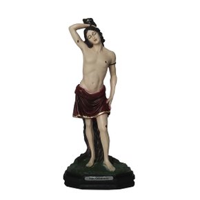 Imagem de São Sebastião de Resina Nacional - 20 cm