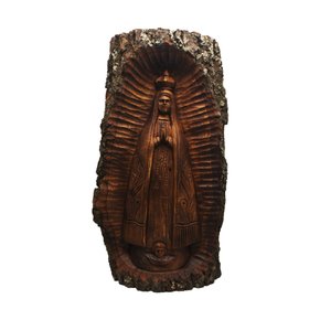 Imagem Nossa Senhora Aparecida Toco Madeira 60 cm