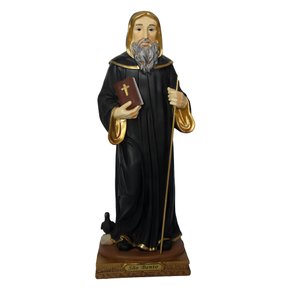 Imagem São Bento de Resina Importada  - 40cm