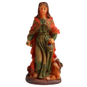 Imagem Santa Marta de Resina Importada - 8 cm