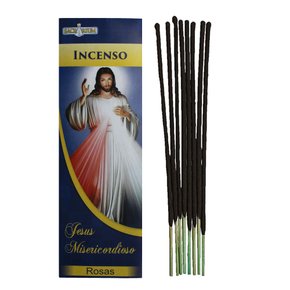 Incenso em Vareta Jesus Misericordioso com Aroma