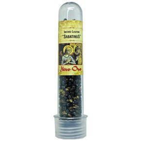 Incenso Sabatinus Liturgico Nero Ouro Tubo 23 G S