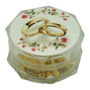 Lembrança Casamento Terço Dourado