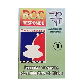 Livro RCC Responde Ministério de Música