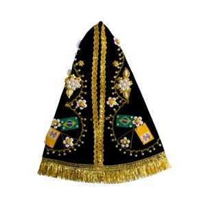 Manto com touca para Fac-símile - 21 cm 