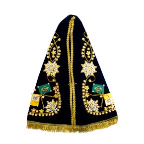 Manto com Touca para Fac-símile - 35 cm 