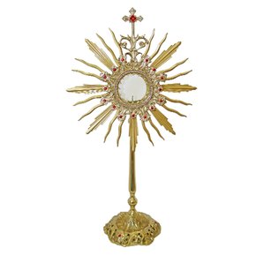 Ostensorio Dourado em Bronze 57 Cm